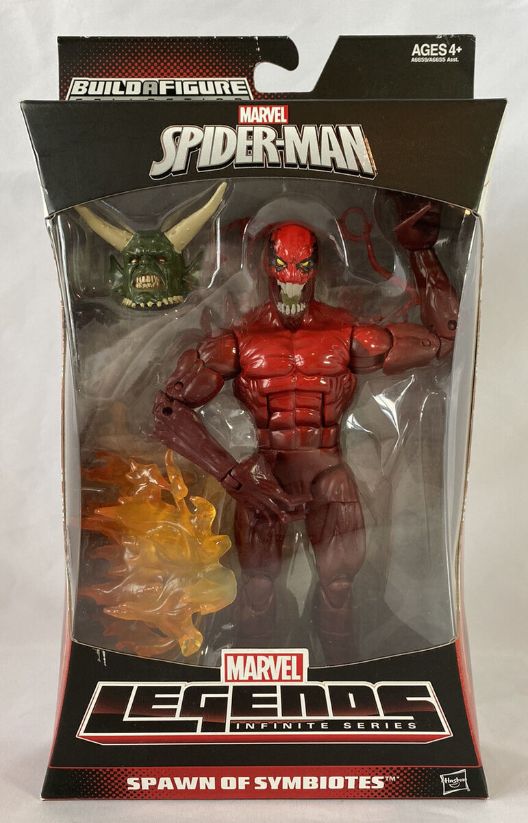 Marvel Legends Spider-Man Spawn of Symbiotes Toxin w Green Marvel Legends Spider-Man Spawn of Symbiotes Toxin w Green
