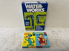 3 Water Works Card Game Parker Brothers Huckleberry Hound  Flintstones Cards