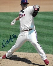 VANCE WORLEY Signed Autographed 8x10 Baseball Photo Philadelphia Phillies