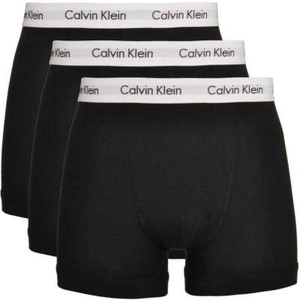 New in Box (3) Three Pack Men's Calvin Klein Cotton Boxer Brief Black Trunks - Click1Get2 Cyber Monday