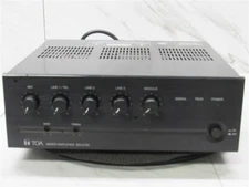 TOA Power Amplifier BG-2120 120W 5 Input Mixer Amplifier Tested