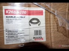 Lincoln Electric K2683-100 Heavy Duty ArcLink Control Cable 100Ft New