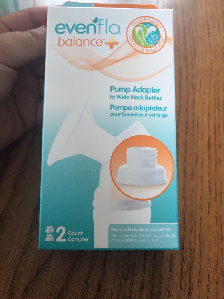 Evenflo Balance Pump Adapter To Wide Neck Bottle Count Compter Ships N 24h