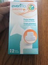 Evenflo Balance Pump Adapter To Wide Neck Bottle 2 Count Compter Ships N 24h