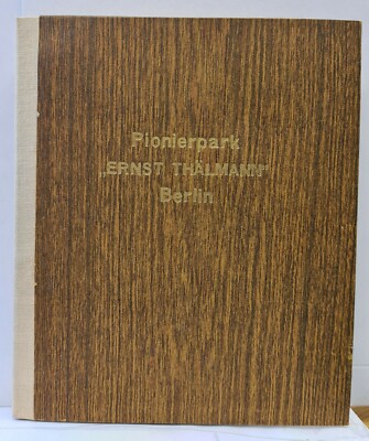 Pionierpark Ernst Thälmann Berlin - Mappe mit 20 Fotos - komplett