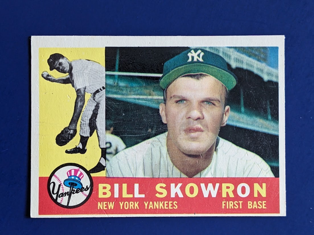 1960 Topps - Bill Skowron #370 - New York Yankees VG+