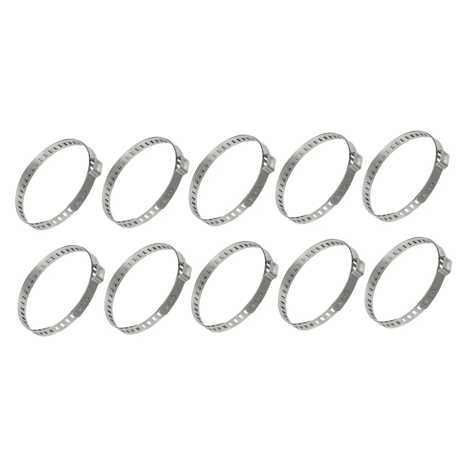 Car Large Clamps Part Replacement Stainless Steel 10pcs Car Accessories - Image 2 of 4