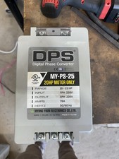 DPS Digital Phase Converter MY-PS-25 1PH-3PH 220V