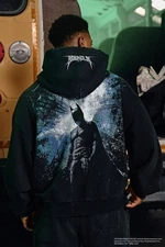 YOUNGLA (SOLD OUT) - 5174 - BATMAN MIDNIGHT HOODIES - BATMAN H - LARGE