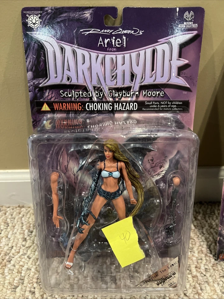 Darkchylde Moore Action Collectible Randy Queen Lot of 4 Figures Sealed - Image 2 of 4