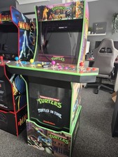 Arcade1Up Teenage Mutant Ninja Turtles Arcade Cabinet - TMNT & Turtles in Time