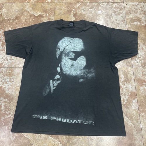 T-shirt Vintage Ice Cube The Predator 1992 - Taille XL, Noir, Occasion Très Bon état - Hip Hop OG
