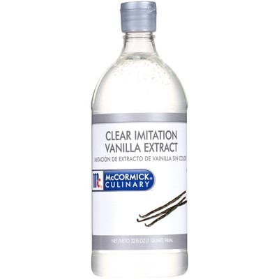 Mccormick Culinary Clear Imitation Vanilla Extract, 32 Fl Oz - One 32 