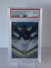 2023 Bowman Inception Blue Foil Termarr Johnson #BPATJ Auto 04/99 PSA 10 GM