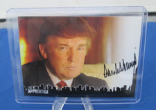 PRESIDENT DONALD J. TRUMP 2005 COMIC IMAGES THE APPRENTICE DT-1 AUTOGRAPH AUTO