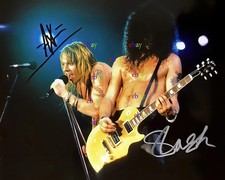 Axl Rose & Slash Guns N Roses 8x10 Autographed Signed Photo Reprint