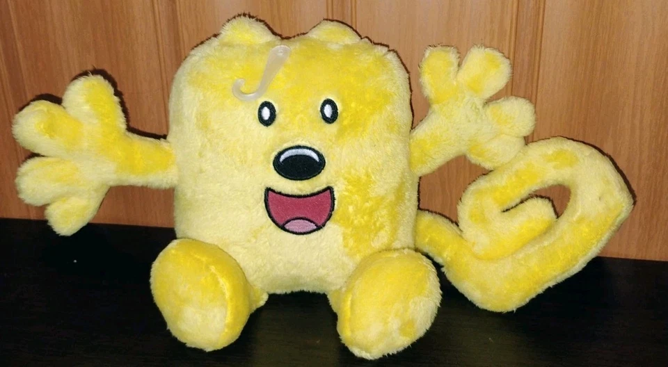 Wow Wow WUBBZY 长毛绒 9 英寸 Fisher Price Nick Jr 2008 玩具 Nickelodeon 会说话 罕见 W — 第 4/4 张图片