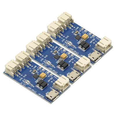 3Pcs 500Ma Mini Solar Lipo Charger Board CN3065 Lithium Battery Charge Blue