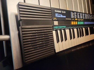 🔥Vintage Casio SA-20 100 Sound Tone Bank Keyboard Synthesizer