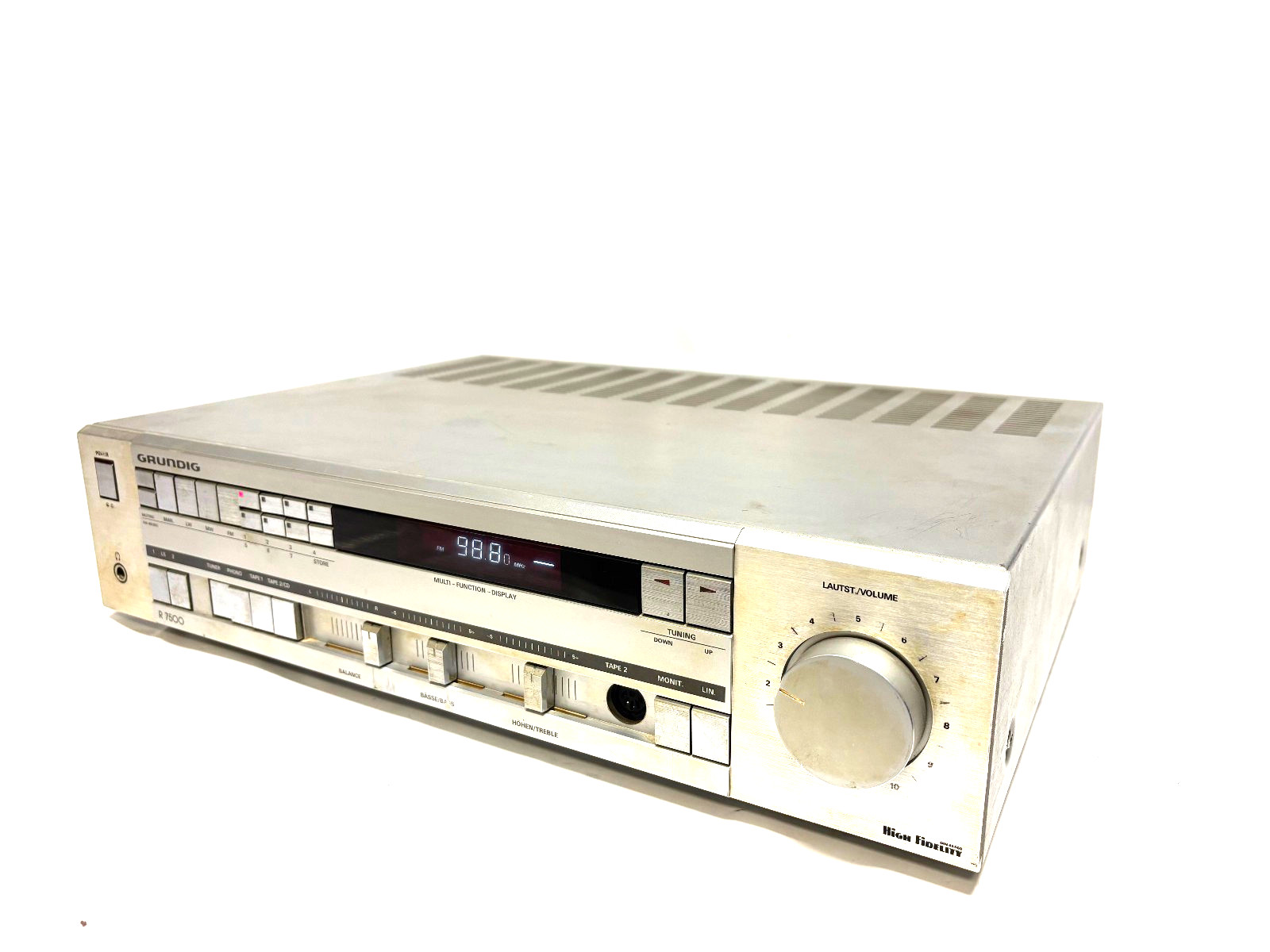 Grundig Receiver R 7500 Vintage Verstärker revidiert Amplifier Radio rare