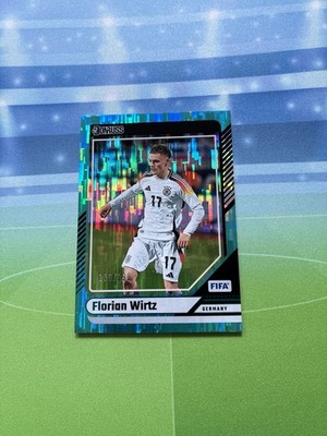 2024-25 Panini Donruss FIFA Florian Wirtz Teal /199 Germany