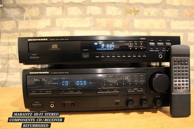 Marantz HI-FI bundle audio components w/remote SERVICED Fully Functional exc..