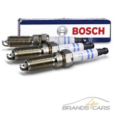 3x BOSCH ZÜNDKERZE FÜR FORD C-MAX FIESTA FOCUS OPEL ASTRA K CORSA E ADAM 1.0 1.2