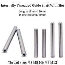 Internal Thread Shaft Round Rod Roller Connecting Rod Transmission Rod Dia6-20mm