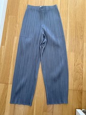 ISSEY MIYAKE Pleats Please Pants Size 0 Gray