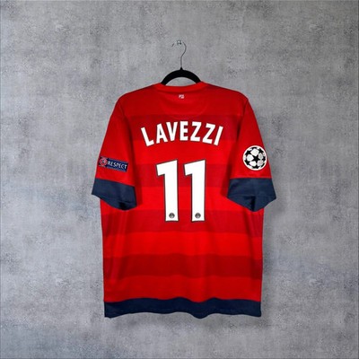 PSG 2012-13 Away Shirt Lavezzi #11 Nike Gr. XL Original Vintage