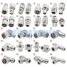 1x N Type Male Female to BNC N Male Female Plug Jack RF Coax Connector Adapter