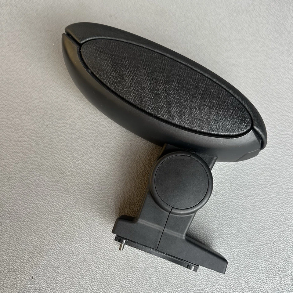 2011-2016 Mini Cooper Countryman Center Console Black Vinyl Armrest Storage OEM - Image 2 of 4