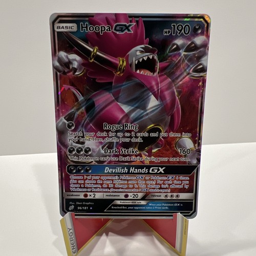 Hoopa GX 96/181 Holo GX Rare Team Up Pokemon Holo NM