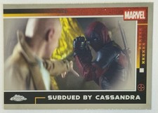 2025 Topps Chrome Marvel Deadpool #85 Subdued by Cassandra