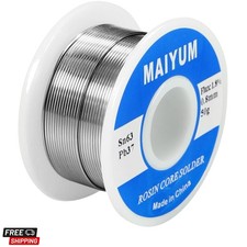 63-37 Tin Lead Rosin Core Solder Wire for Electrical Soldering 0.8mm 50g