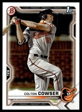 2021 Bowman Draft Colton Cowser Baltimore Orioles #BD-166