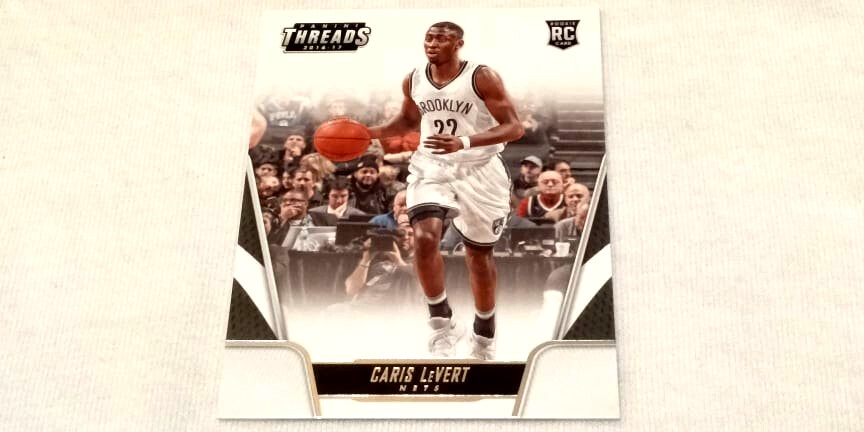 Caris LeVert 2016-17 Panini Threads Rookie Card #172 Base Set Brooklyn Nets