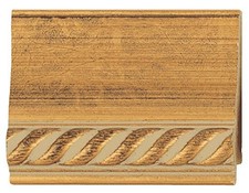 Picture Frame Moulding Wood 100Ft Bundle - Traditional Gold Finish - 2.75" Wid