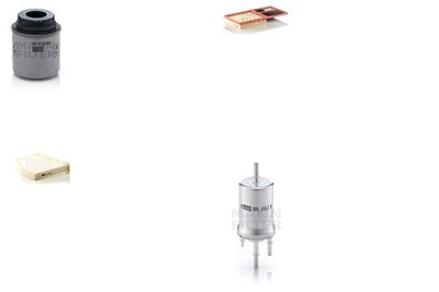 MANN-FILTER Inspektionspaket Filtersatz XL Filtereinsatz Partikelfilter für VW 4