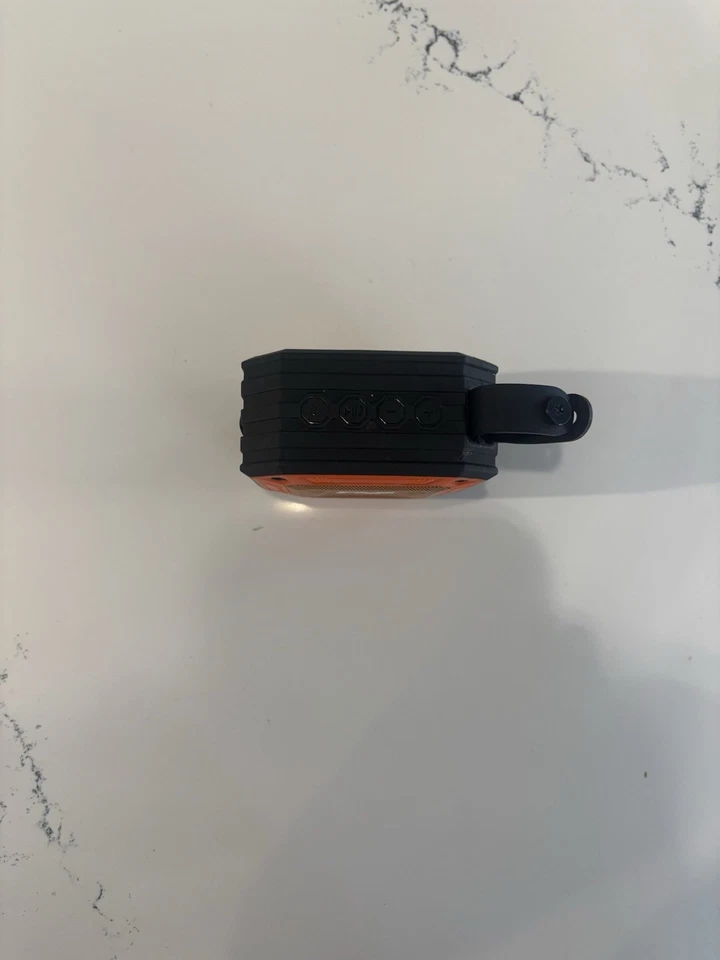 F4P BTSPK-O Portable Bluetooth Wireless Speaker Black and Orange - Image 2 of 4
