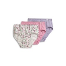 Jockey Women's Plus Size 100 Cotton Elance Hipster - 3 Pack