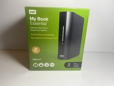 WD My Book Essential 2TB External HDD USB 2.0 Black Mac/PC *NEW / SEALED*