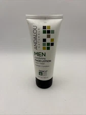 Andalou Naturals CannaCell MEN Comforting Face Lotion, 3.1 Fl Oz (Pack of 1) 
