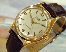 1950's Vintage GRUEN Manual Wind, Stunning SILVER Dial, Serviced, Warranty