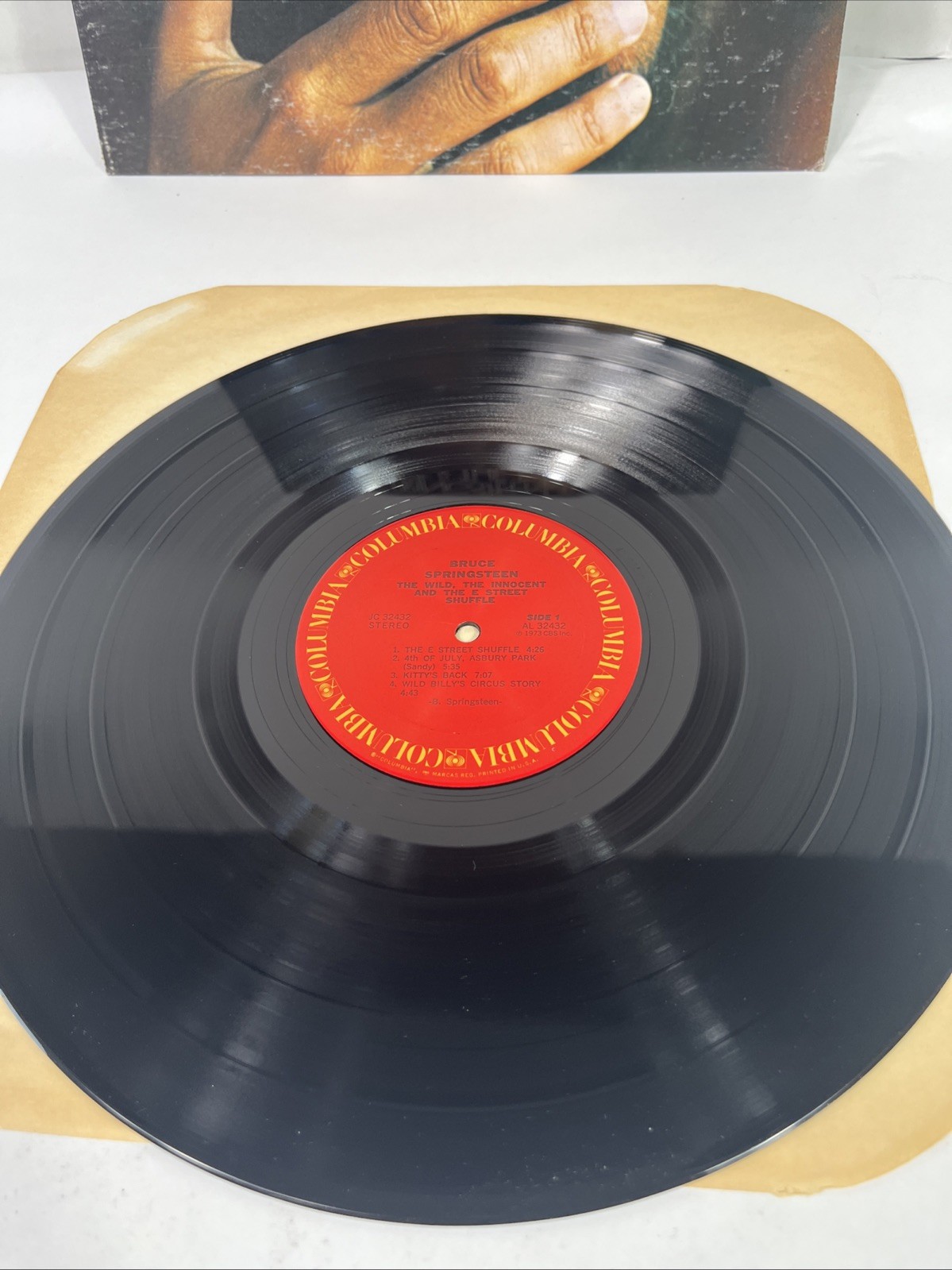 BRUCE SPRINGSTEEN The Wild The Innocent Vinyl Lp JC 32432 1973 Tested VG+ thumbnail 8