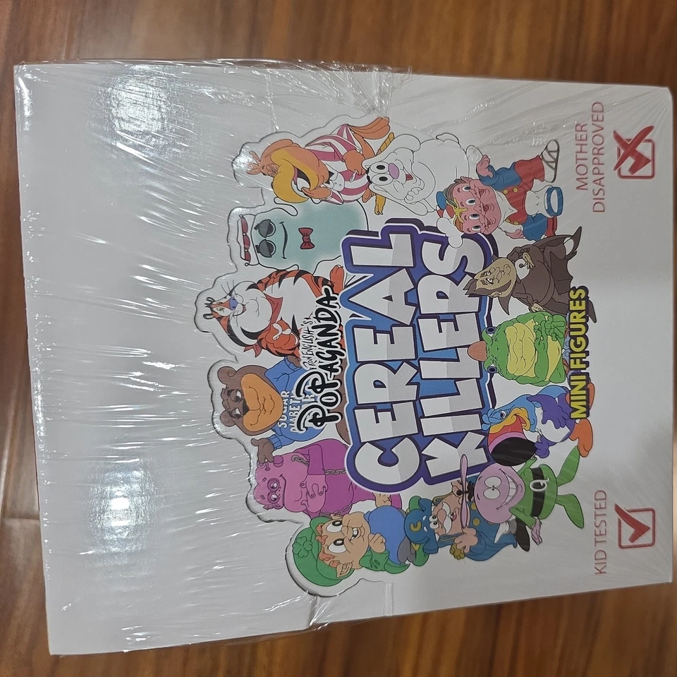 Ron English Popaganda Cereal Killers 3" Estuche Completo Sellado - 12 Mini Figuras Foto 2 de 4