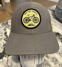 George Hit the Trails Bicycle Patch Trucker Hat Mesh Back Adjustable One Size