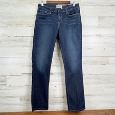 Signature by Levi Strauss  Co Womens Modern Straight Dark Wash Jeans Size 12M