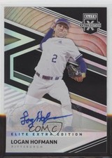 2020 Panini Elite Extra Edition Signatures Logan Hofmann #145 Auto n1u