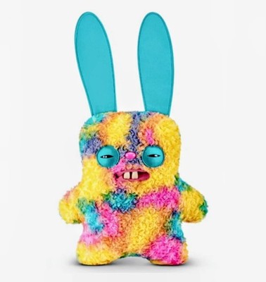 Fuggler Funny Ugly Monster Big Fugg Edition 18  Tie-Dye Rabid Rabbit - NEW